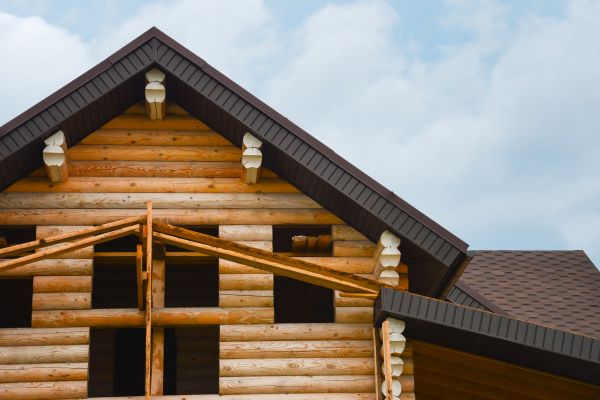 Log Home Siding Installation in Bellingham
